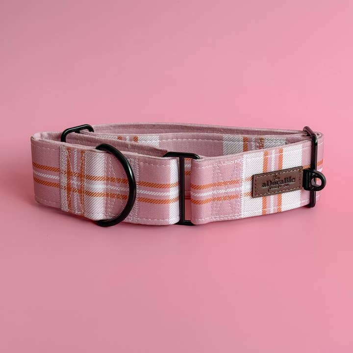 The aDoraBle Pooch Company - Wholesale Pet collar – Dog - Heritage Martingale Collar - Strawberry Cottage3