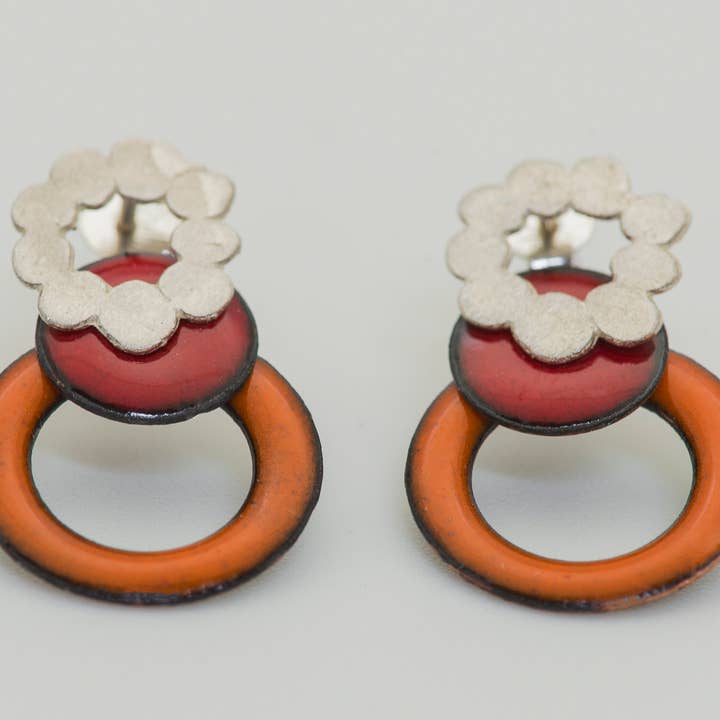 Brinco Sonho Laranja por atacado de ELZA PEREIRA