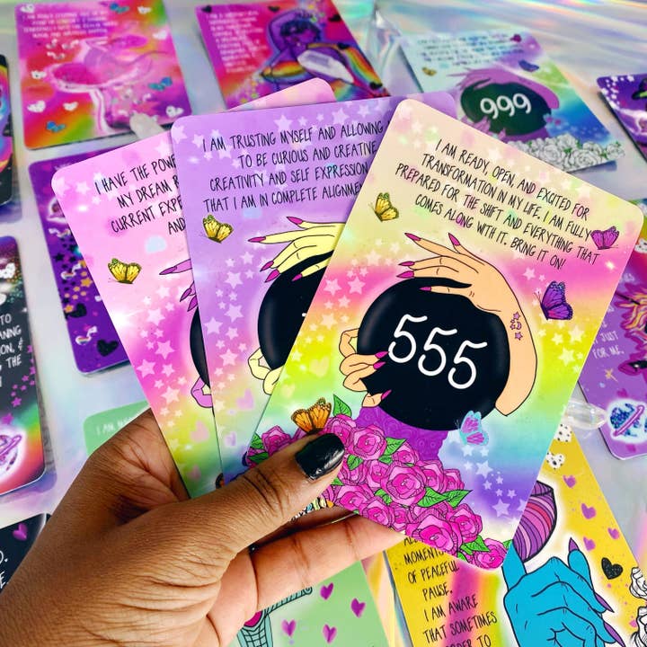 Timmery - Wholesale Tarot Cards - Manifesting Your Magic - 52 Card Affirmation Deck3