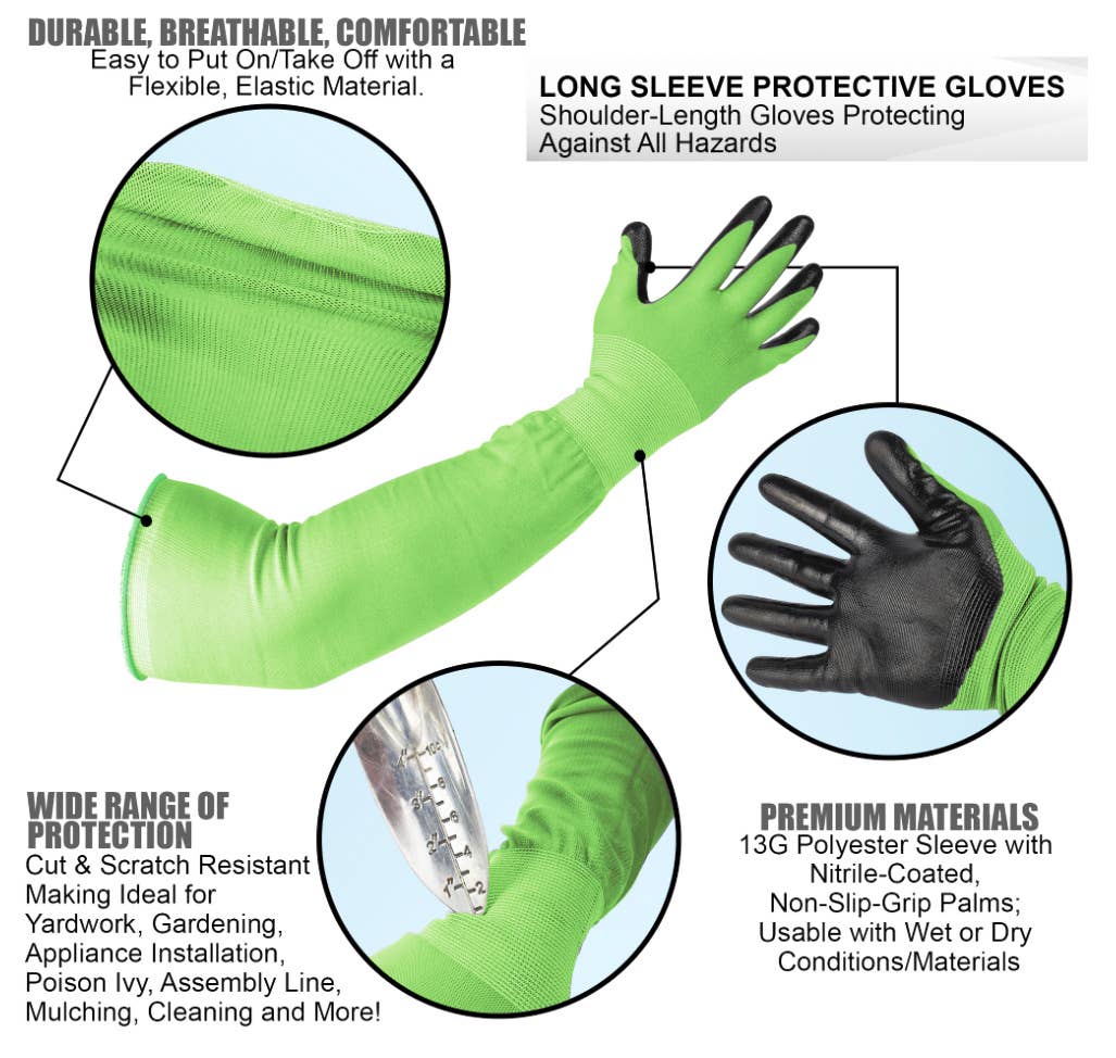 CharGuy Gear – Großhandel Gartenhandschuhe – Langarm-Arbeitshandschuhe für den Garten, Schutzhüllen4