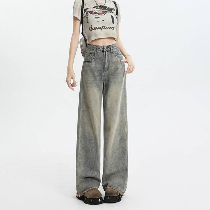 Loose Velvet Flared Trousers for wholesale by Sheer Trend