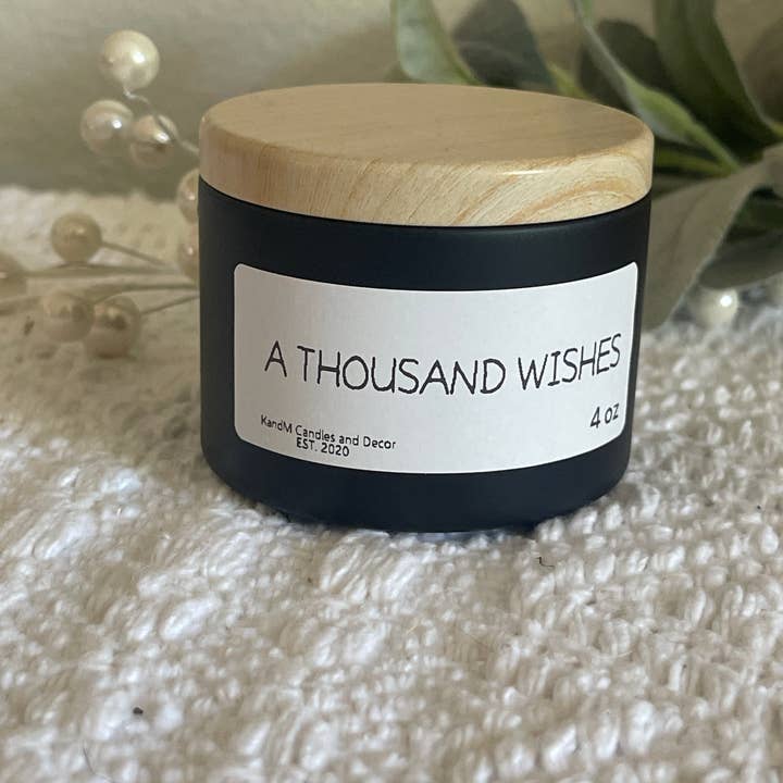 KandM Candles and Decor - Venta al por mayor Vela aromática de viaje - Vela de estaño de soja5