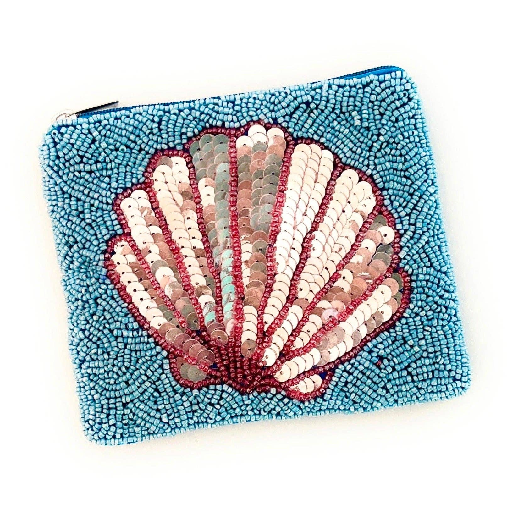 Twine and Love - Vendita all'ingrosso Portamonete - Donna - Portamonete con Perline a Conchiglia3