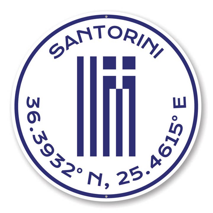 Lizton Sign Shop, Inc - Wholesale Sign - Santorini Sign