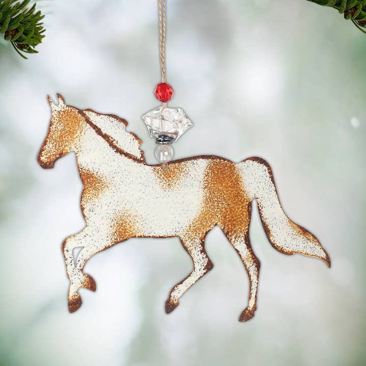 Sunset Vista Designs - Wholesale Ornament - Brindle Horse Ornament