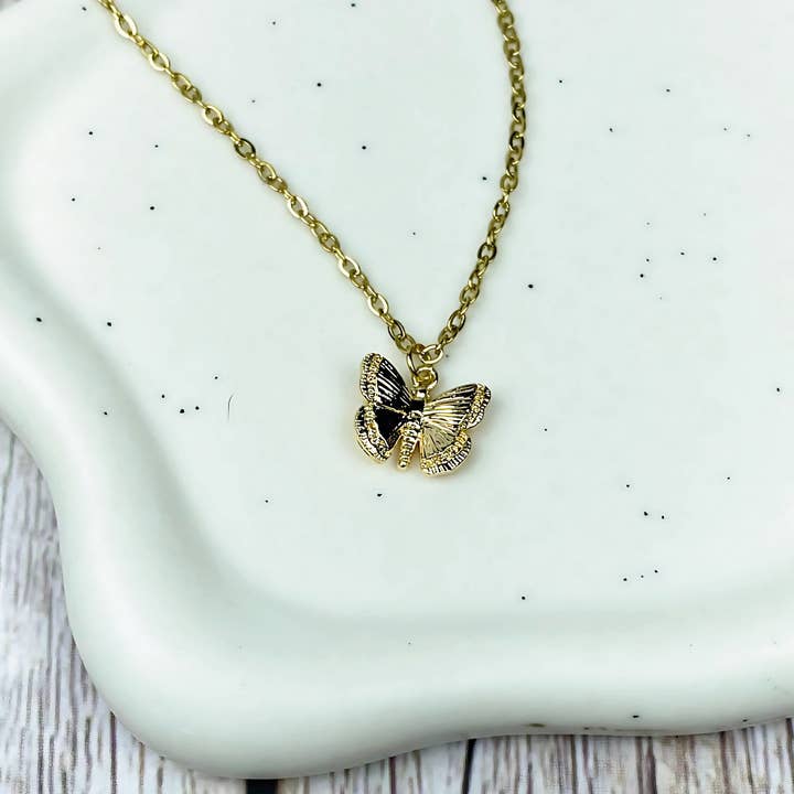 Wild Dogwood Designs - Wholesale Pendant/Charm Necklace - Made New Butterfly Charm Necklace | Christian Jewelry 2