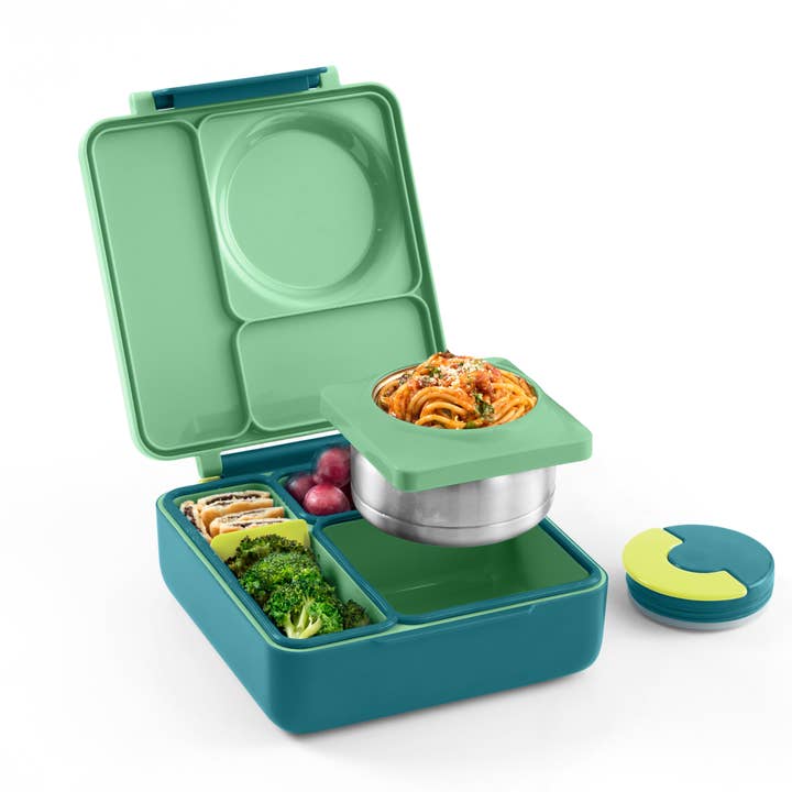 OmieLife - Wholesale Lunch Bag/Box - Kids - OmieBox: Green Meadow