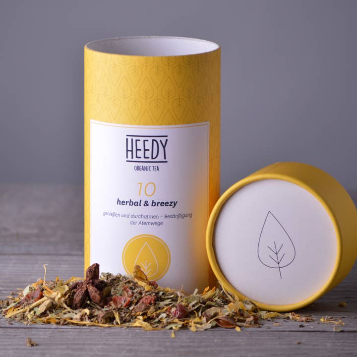 No 10 herbal & breezy for engroshandel hos HEEDY Organic Tea