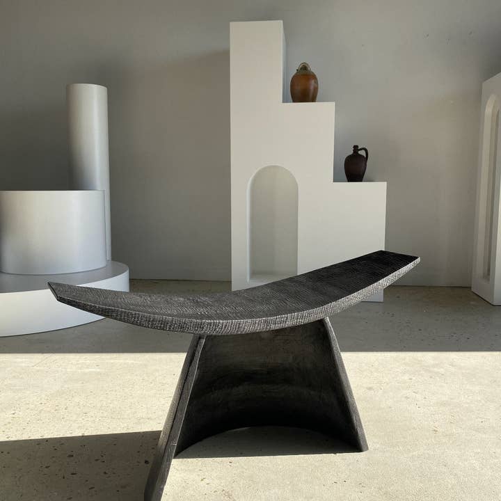 Office Objets - Wholesale Chair - Minimalist design armchair in black wood1