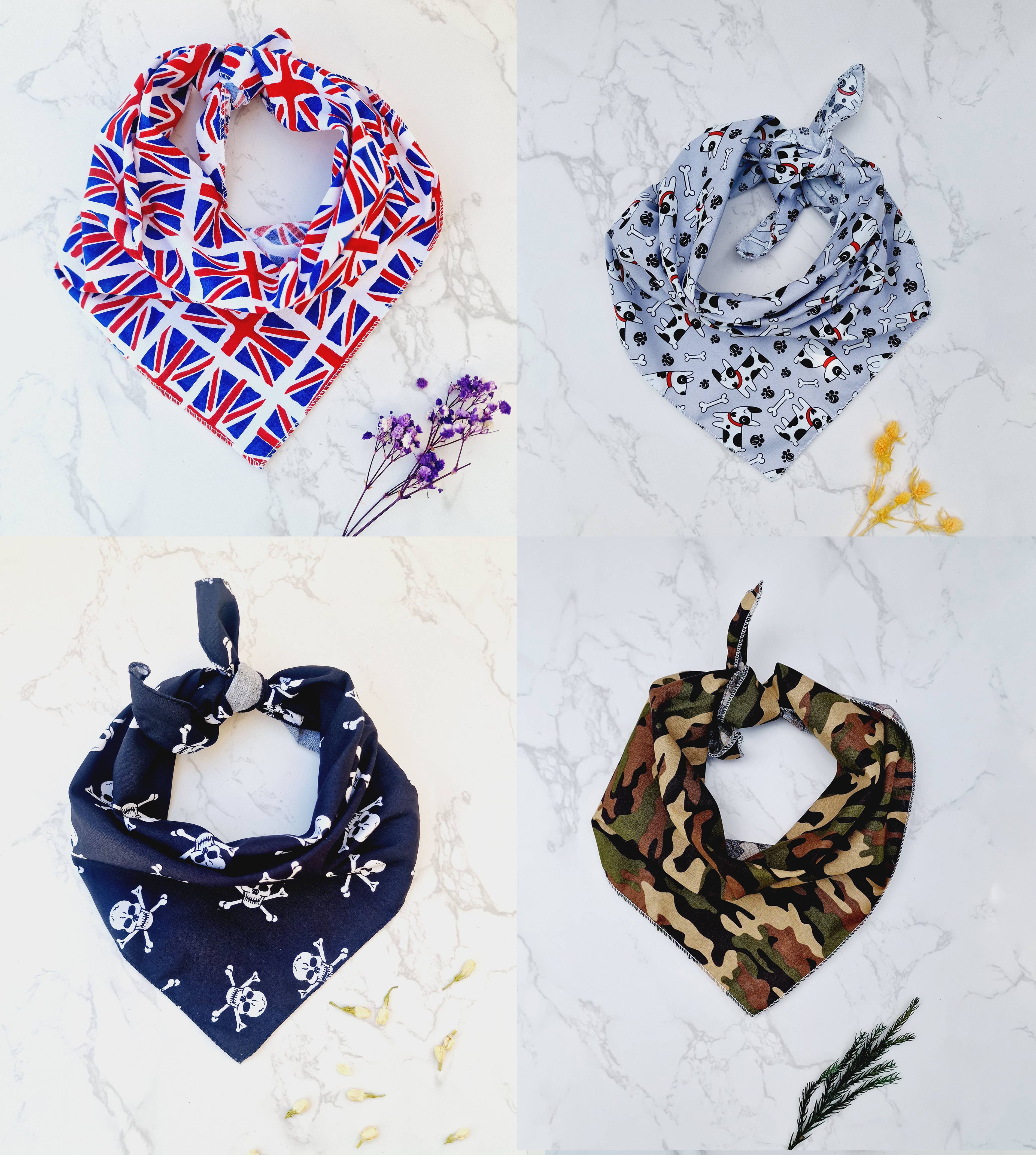 Pet Pooch Boutique – wholesale Pet bandana – Dog – BUNDLE DEAL - Dog Bandana - for Groomers & Promotional