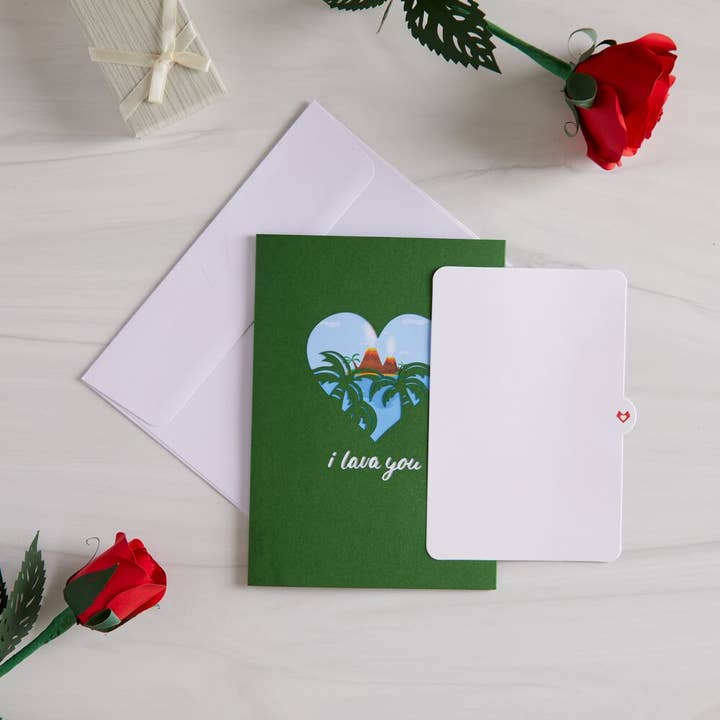 Lovepop Cards - Wholesale Love Card - I Lava You 5x7'' Card, Pop-Up Cards6