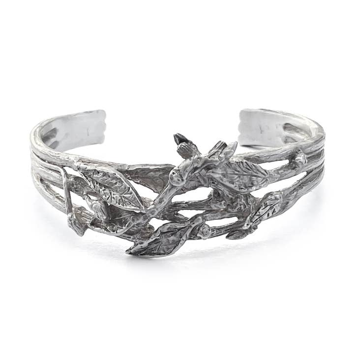 Vera silver naturarmband för wholesale av Sandrine B. Jewelry