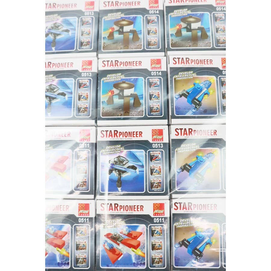 MIX COLOR Mini Star Pioneer Blocks for wholesale on Faire4