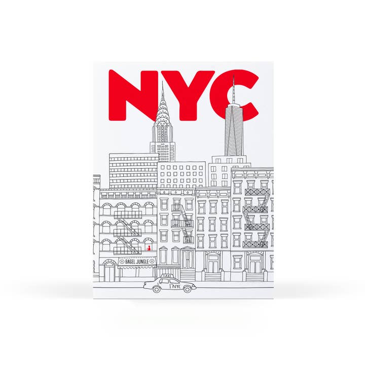 NYC Kitty pour la vente par Sweet Bippy Press