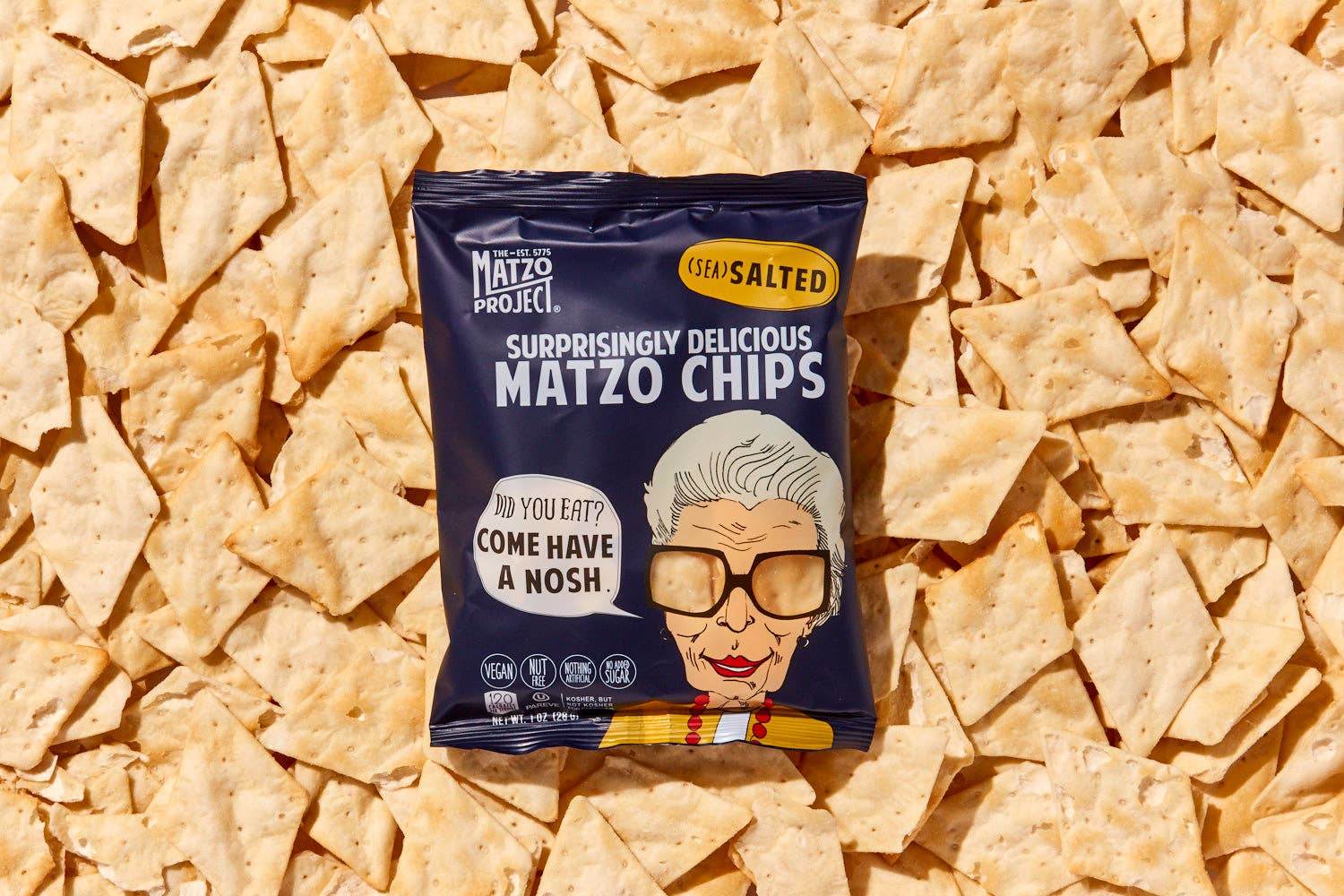 The Matzo Project – wholesale Crisps – Small Bag of Salted Matzo Chips1