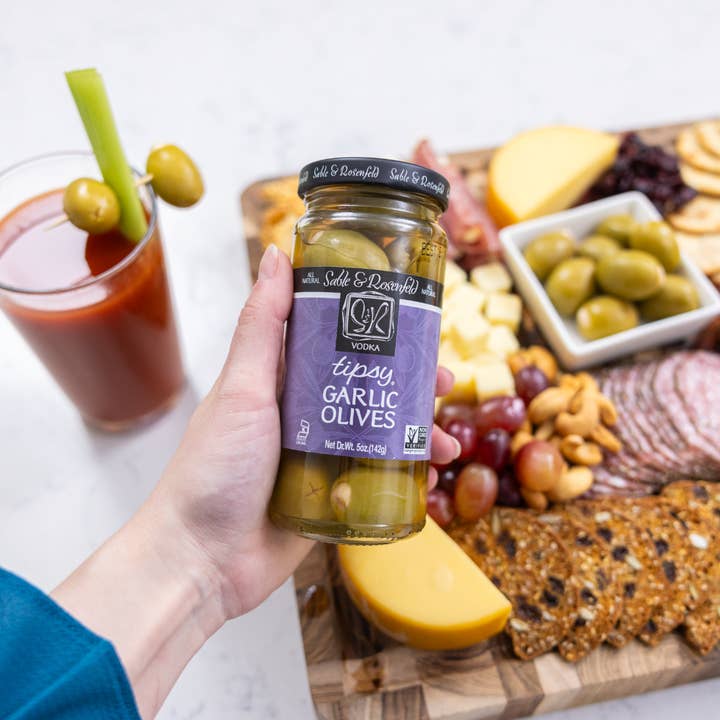 Sable & Rosenfeld All Natural Tipsy Vodka Garlic Olives 5oz and other Purchase Wholesale balinoff vodka. Free Returns & Net 60 Terms on Faire trending on Faire.