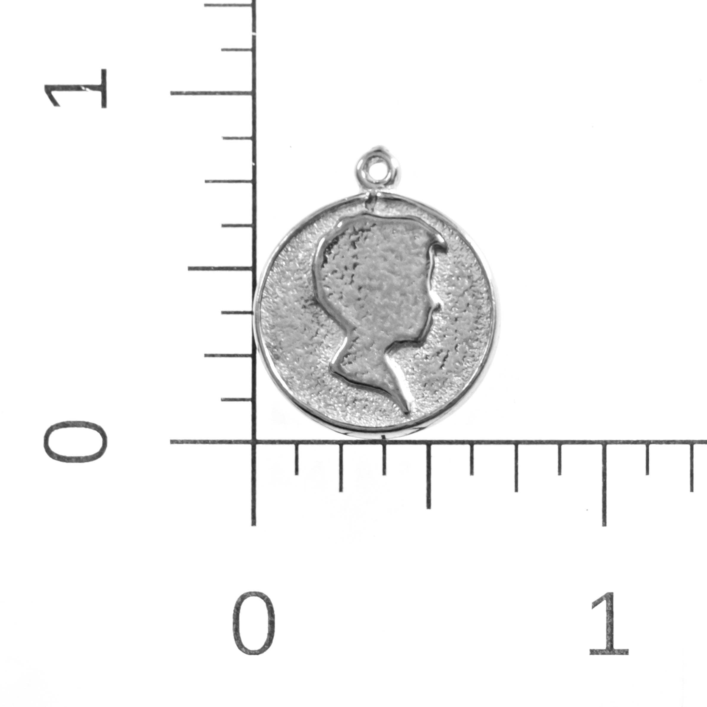 House of Morgan Pewter - Wholesale Charm/Dangle Bracelet - Custom Child Profile Charm Bracelet - Kid Silhouette Jewelry3