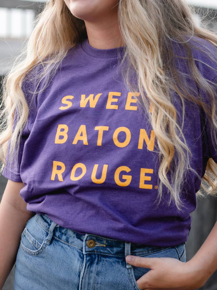 Sweet Baton Rouge - Wholesale Screen Printed T-Shirt - Women's - My Sweet Baton Rouge® T-shirt