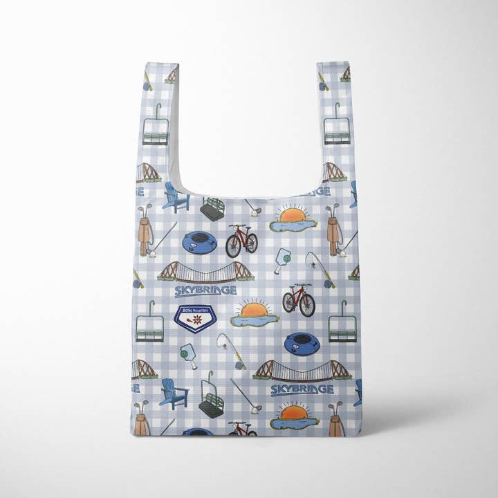 Anpassad återvunnen eko-återanvändbar väska för wholesale av June Apothicarie