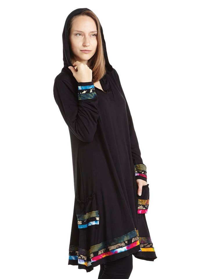 Kathmandu Imports - Wholesale Dress - Women's - Long-sleeve tunic/ dress (TH-1167)0
