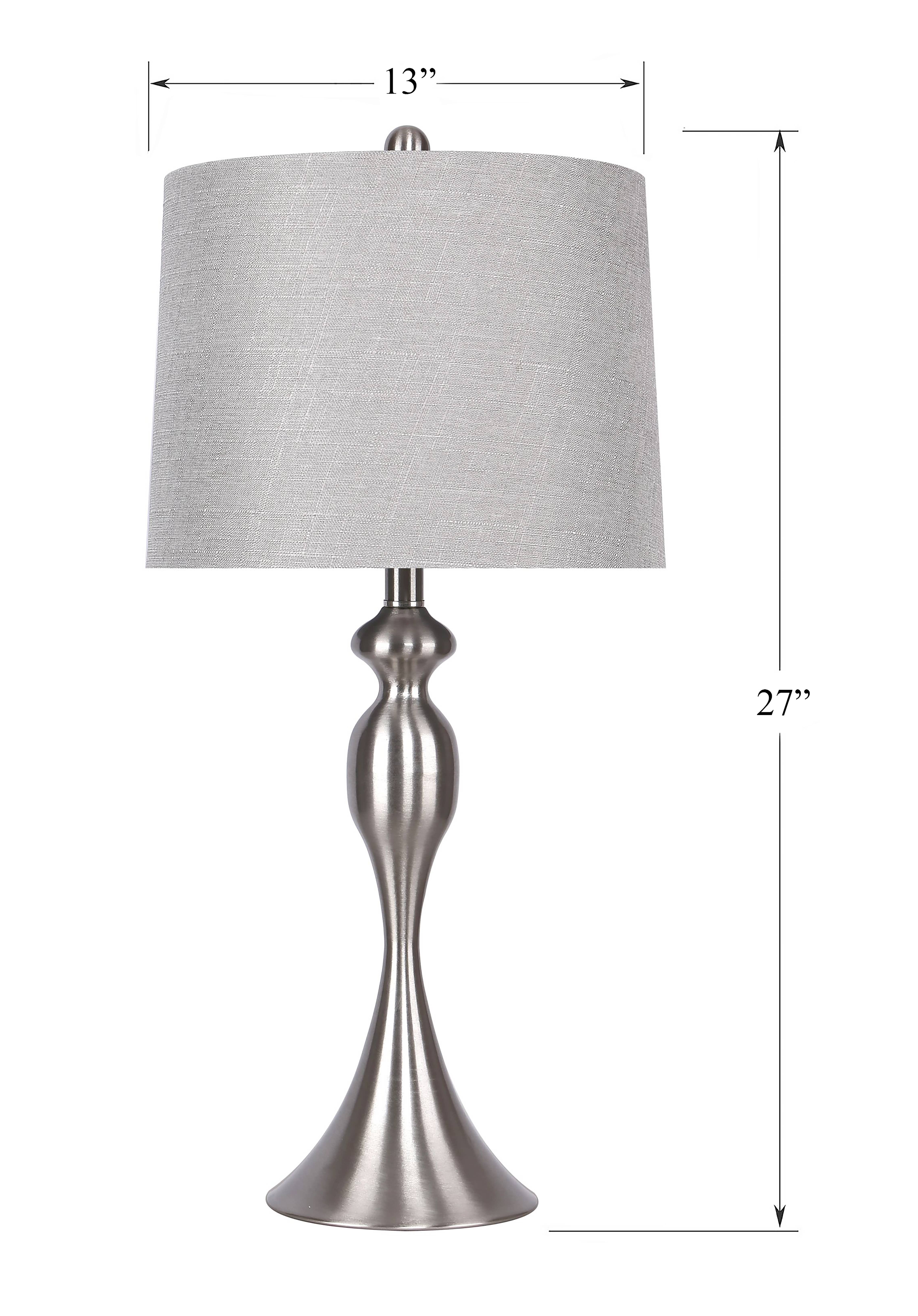 LumiSource and Grandview Gallery - Wholesale Accent/Desk Lamp - Ashland 27" Metal Table Lamps (Set of 2)39