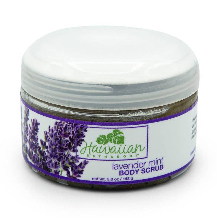 Lavender Mint Sugar Scrub for wholesale by North Shore Soap Factory - Hawaiian Bath & Body