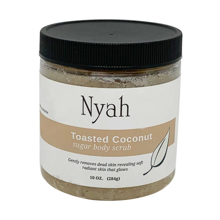 Rostade kokosnöt Scrub för wholesale av Nyah Beauty