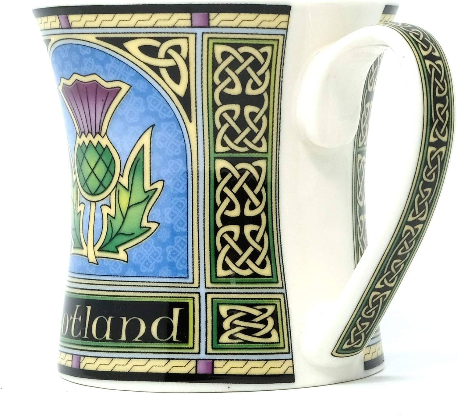 Dublin Gift Company - Wholesale Coffee Mug - Scottish Thistle Ceramic Mug2