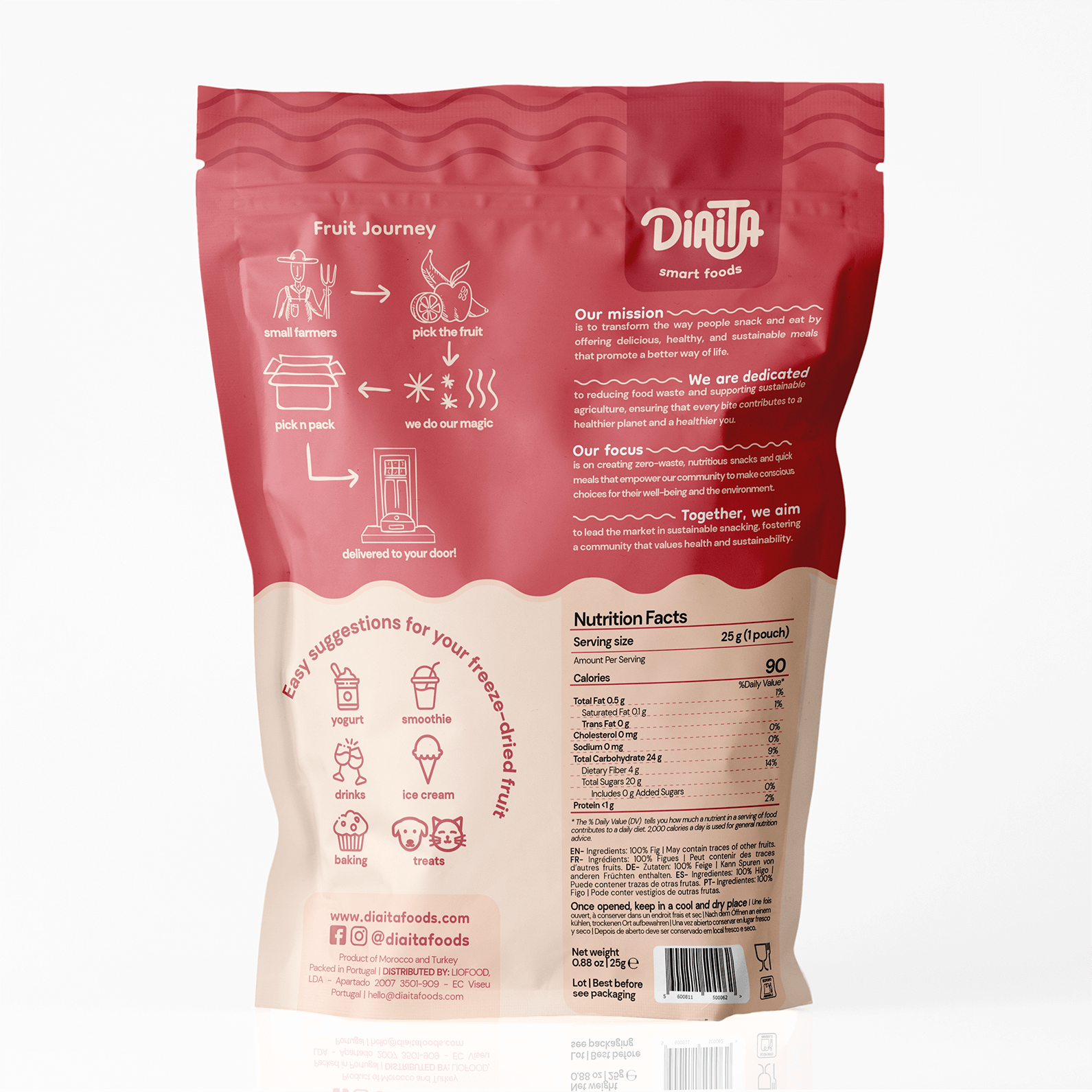 Diaita - Wholesale Dried/Dehydrated Fruit - Freeze Dried Fig Snack1