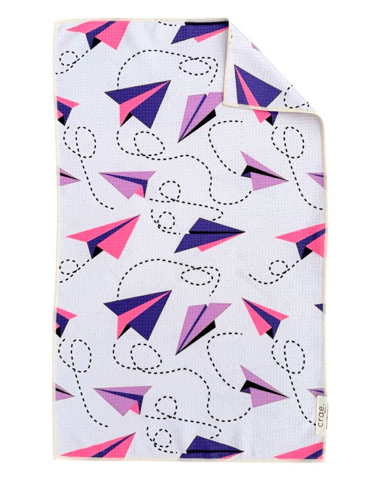 Loopy For Love: Double-Sided Hand Towel for wholesale by Crae.Home