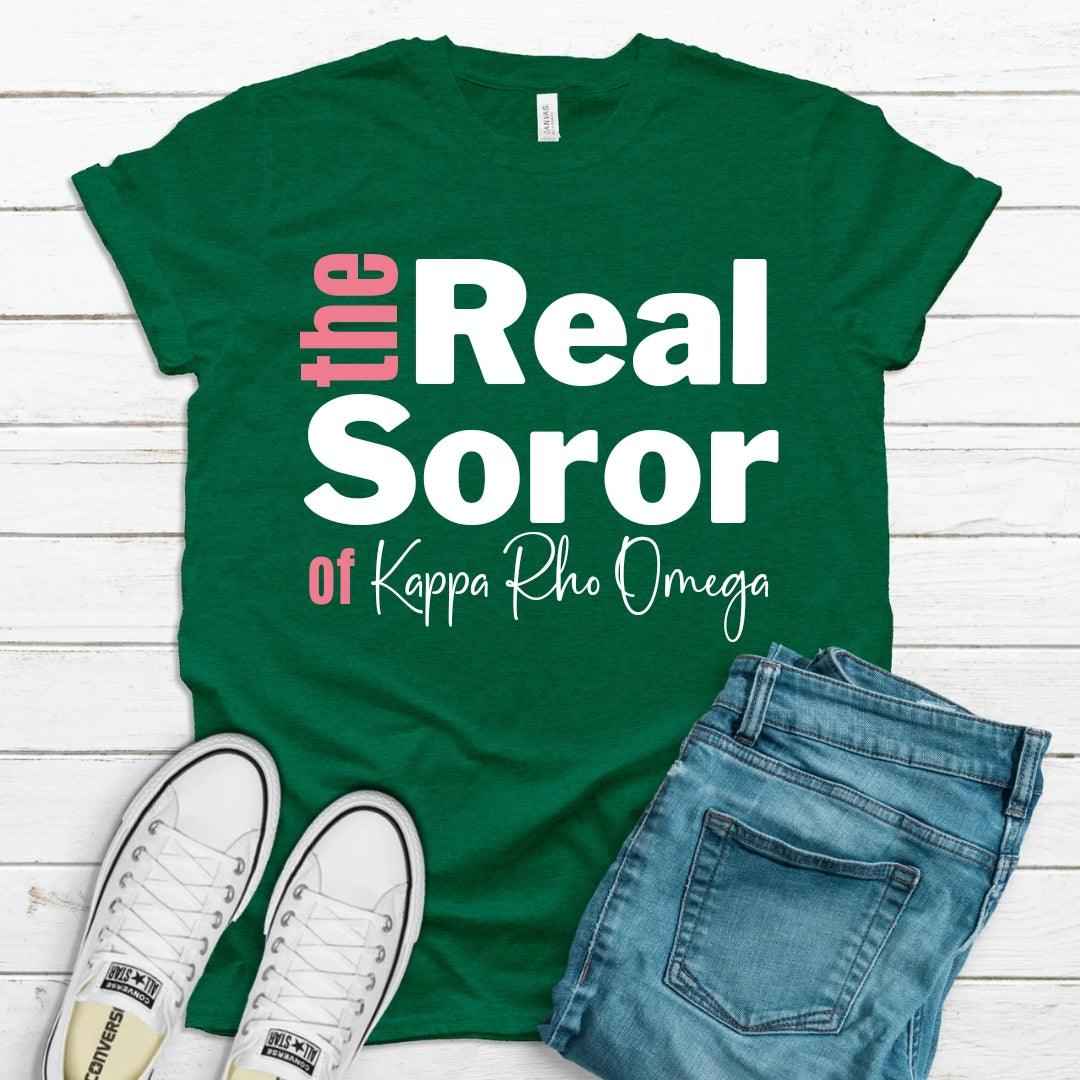 CoRo & Company - Wholesale Screen Printed T-Shirt - Women's - AKA The Real Soror Tee4