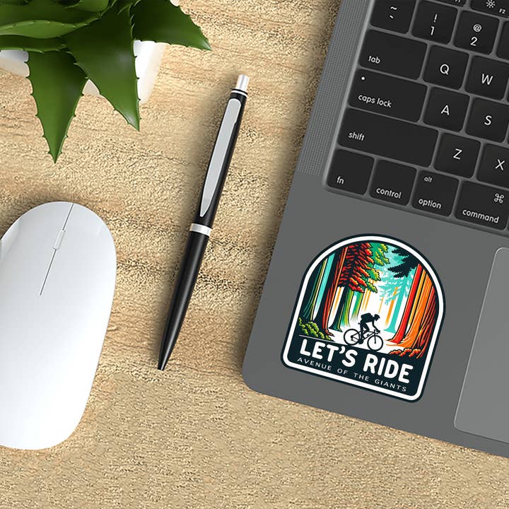 Sticker Atlas - Wholesale Sticker - Let's Ride Ave - Bike Sticker4