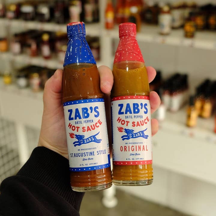 Zab's Datil Pepper Hot Sauce - Wholesale Hot Sauce - Zab's Original Hot Sauce