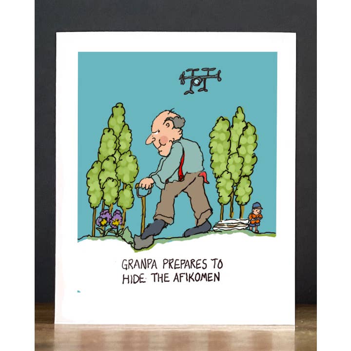 Cards by Charlot - Wholesale Passover Card - Passover: The Drone1