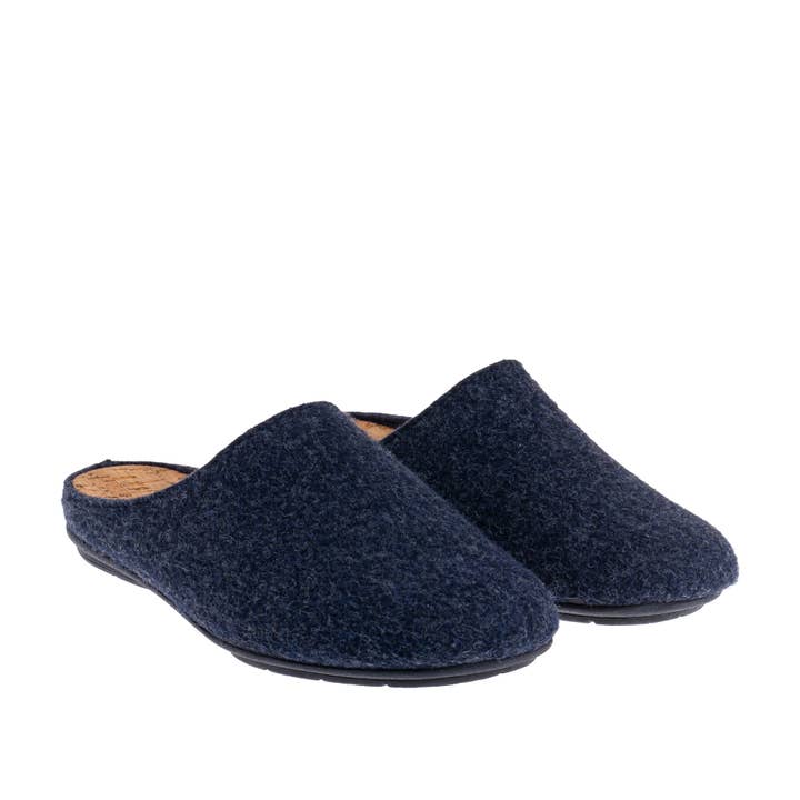 DNA Sustainable Malta - TWAB! Slipper - Navy for wholesale on Faire1