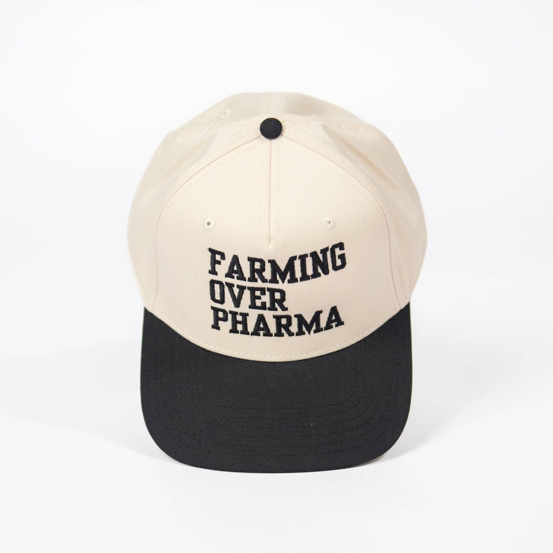 American Farm Company - Wholesale Trucker Hat - Unisex - 'Farming over Pharma' Women's Embroidered Trucker Hat3
