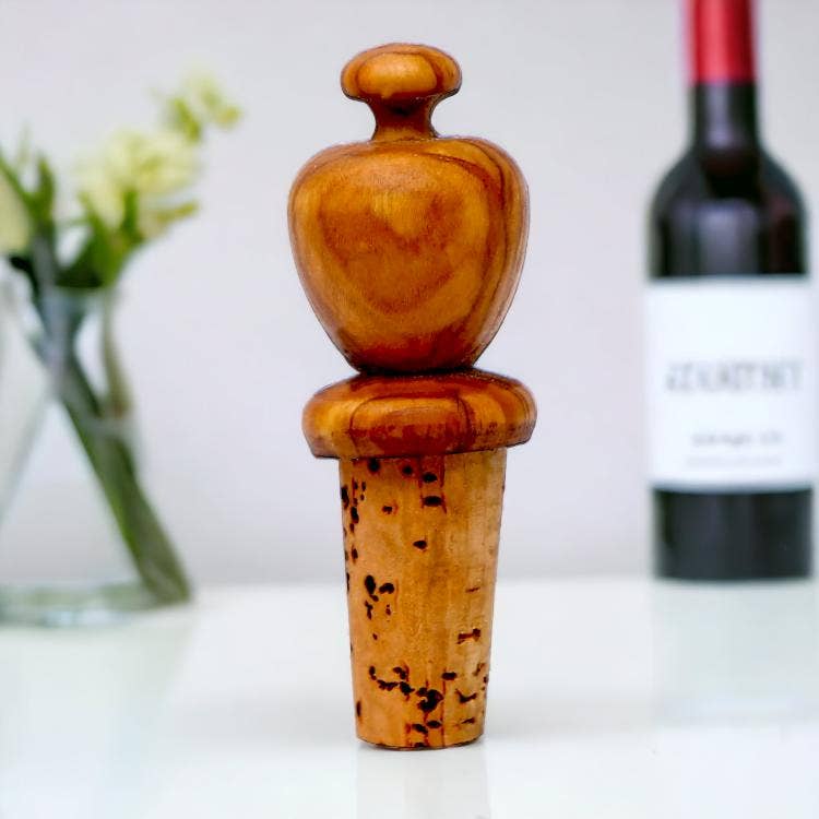 Oliveart – wholesale Wine stopper – Wooden Bottle Stopper2