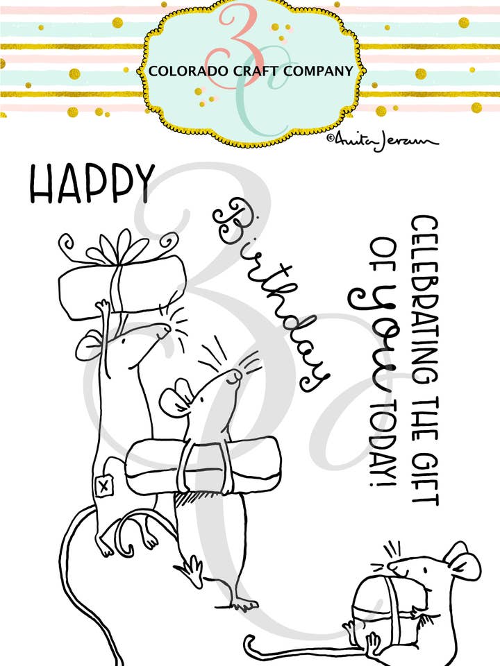 Cadeaux d'anniversaire AJ1012 pour la vente par Colorado Craft Company