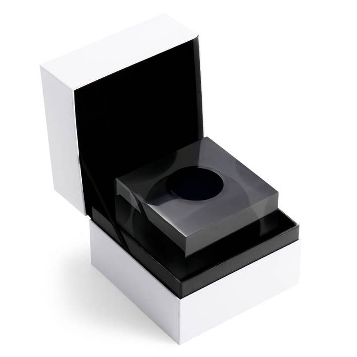 JR William – wholesale Vas – Soho svart handgjuten äkta akryl Mosco knoppvas2