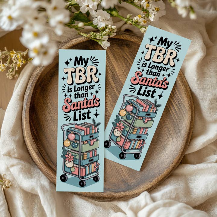 Auburn Row Design - Wholesale Bookmark - Pastel Christmas Bookmarks