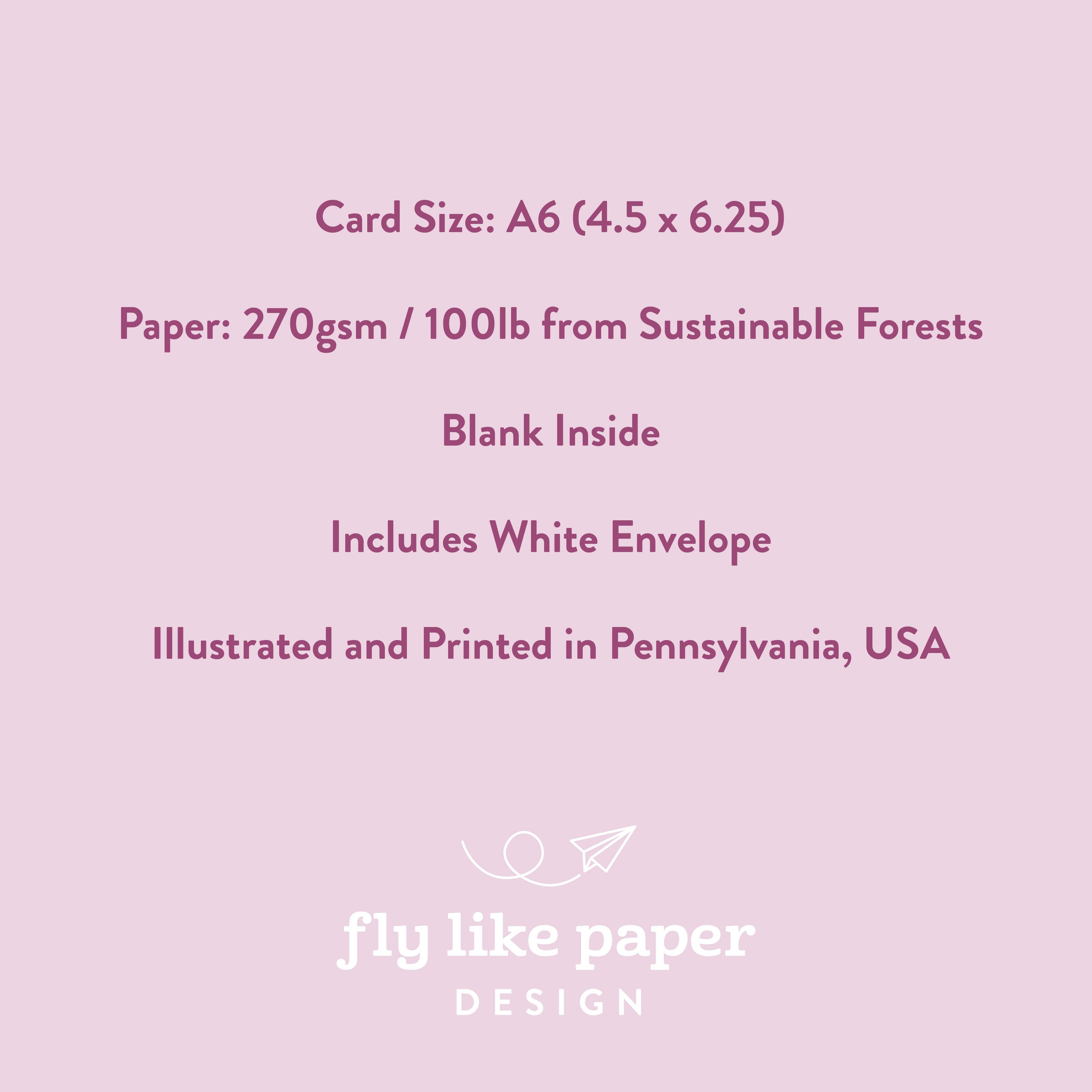 Fly Like Paper Design - Wholesale Love Card - Light Up My Life Sun Card1
