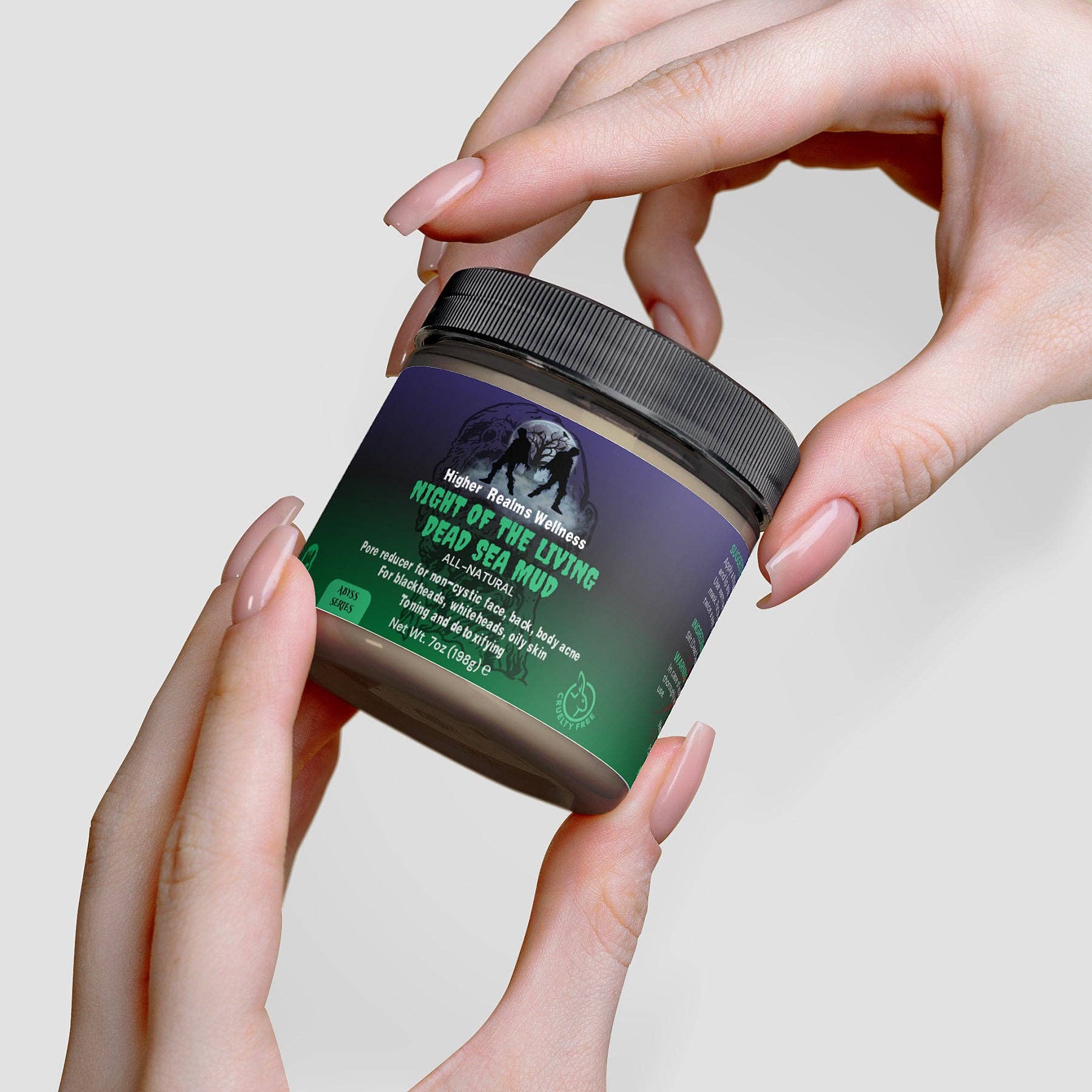 Higher Realms Wellness - Wholesale Skincare Face Mask - Night of the Living Dead Sea Mud5