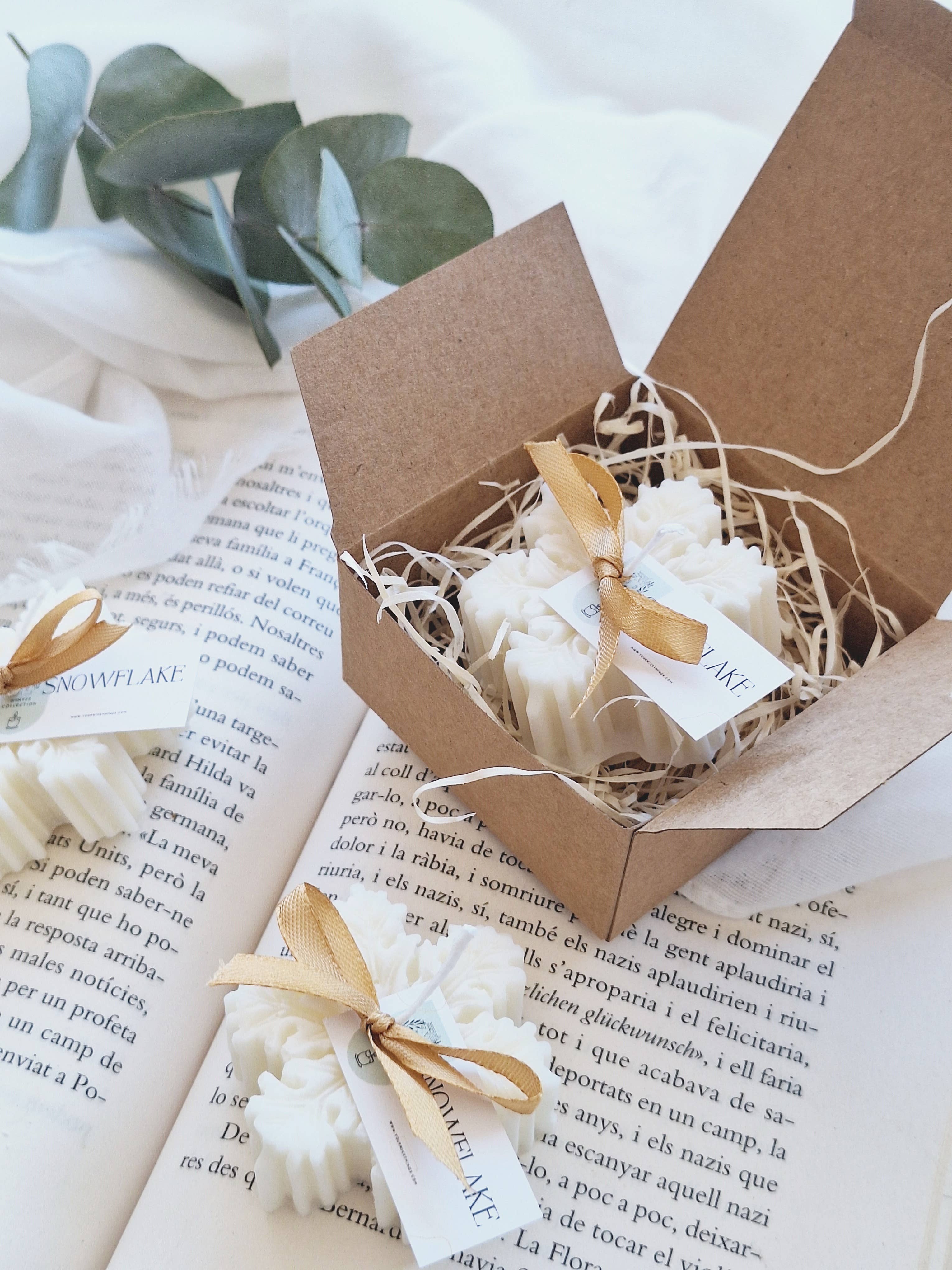 Your Nice Things - Candles - - Wholesale Novelty Candle - Snowflake soy wax Christmas candle3