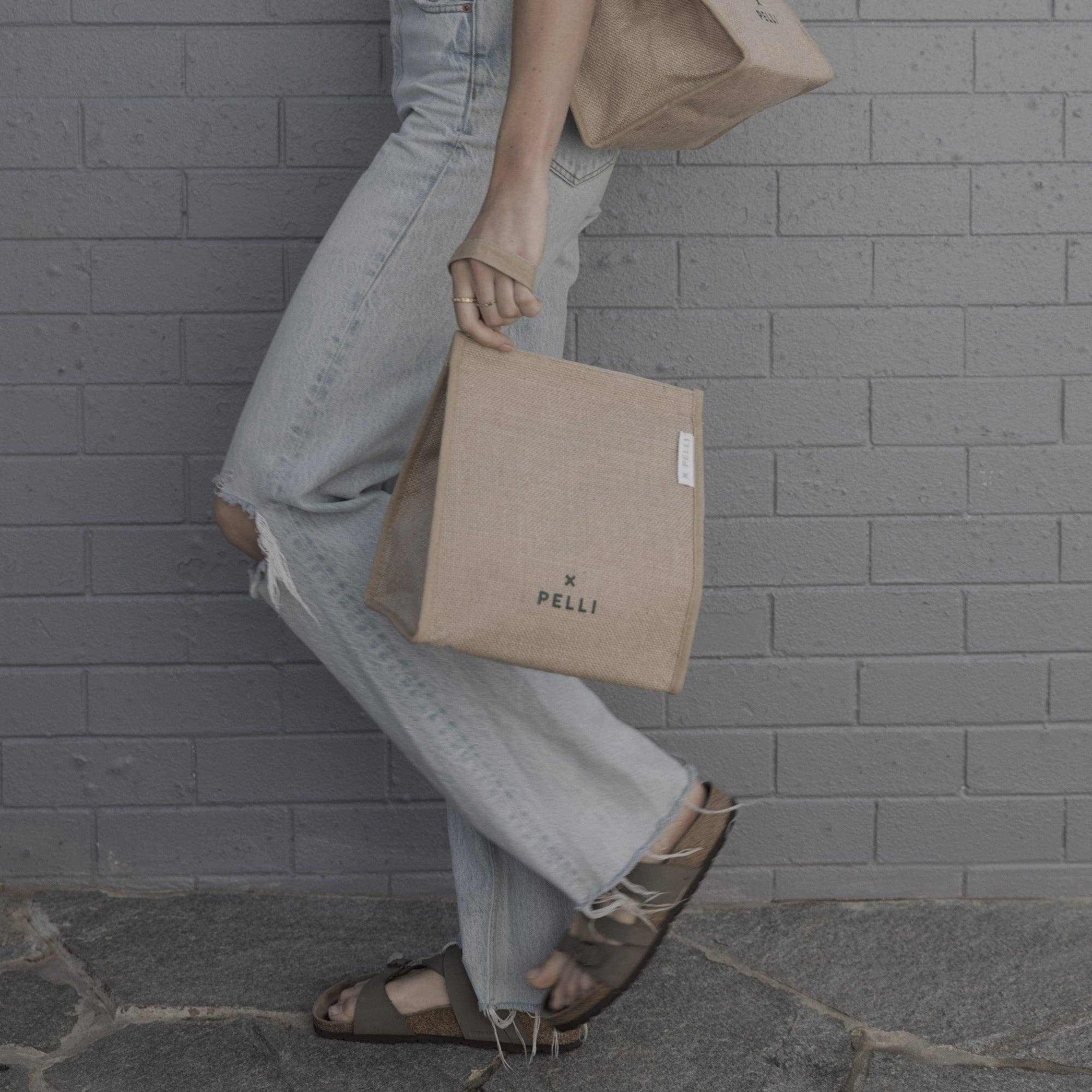 Naturale Borsa frigo in juta isolante Big Break - Naturale in vendita all'ingrosso su Faire1