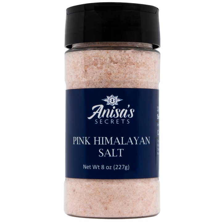 Pink Himalayan Salt 8 oz. for wholesale by Anisa's Secrets Spices