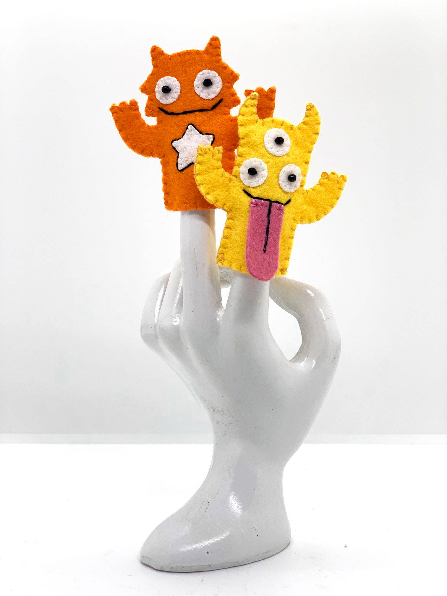 Lumpy Buttons - Wholesale Finger Puppet - Kids & Baby - Monster Felt Finger Puppet7