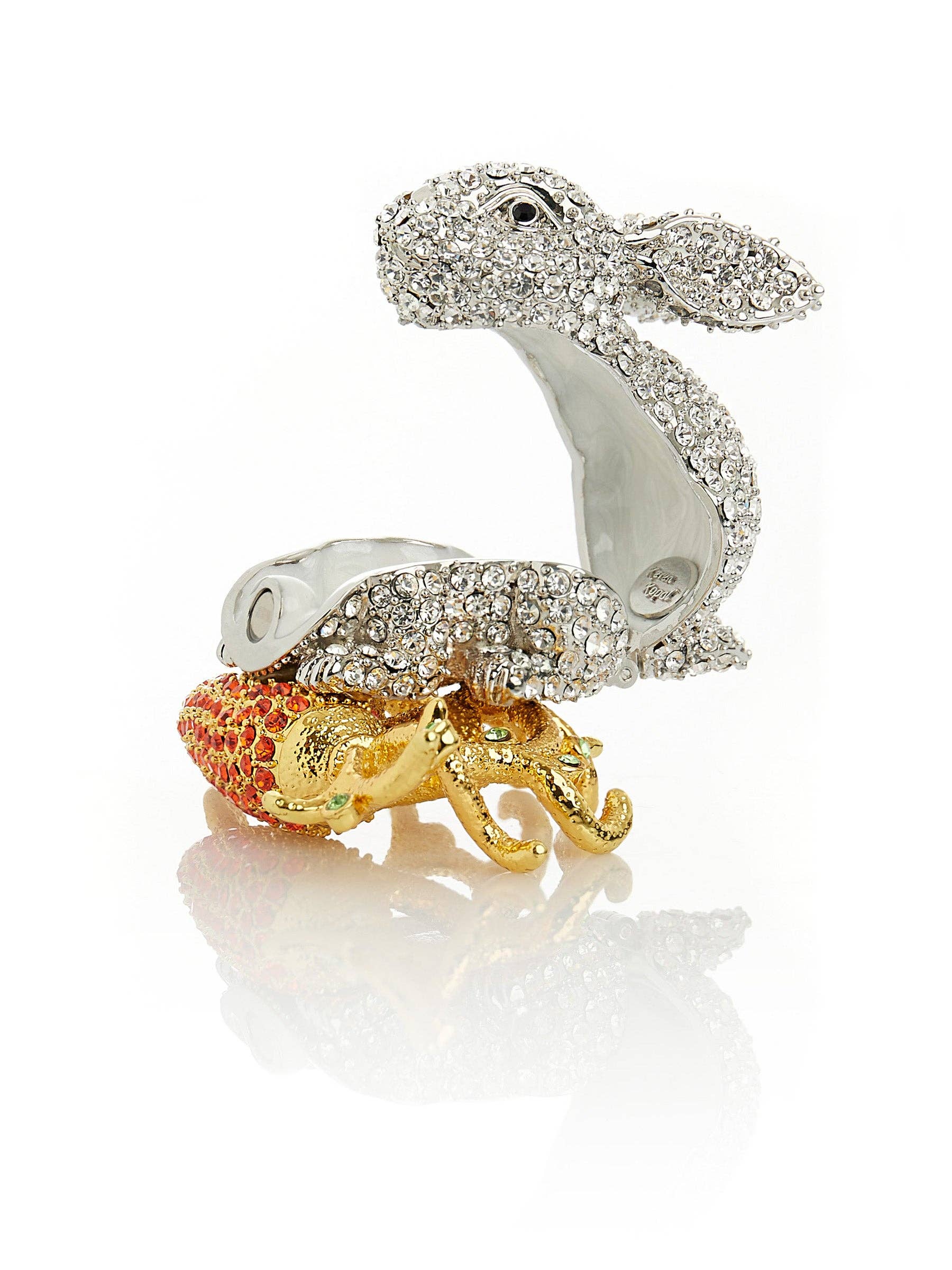 Keren Kopal - Wholesale Jewelry Box/Organizer - Rabbit with Carrot Trinket Box11