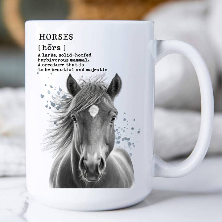 Avery Lane Gifts – wholesale Kaffekoppar – Definition av hästkaffemugg