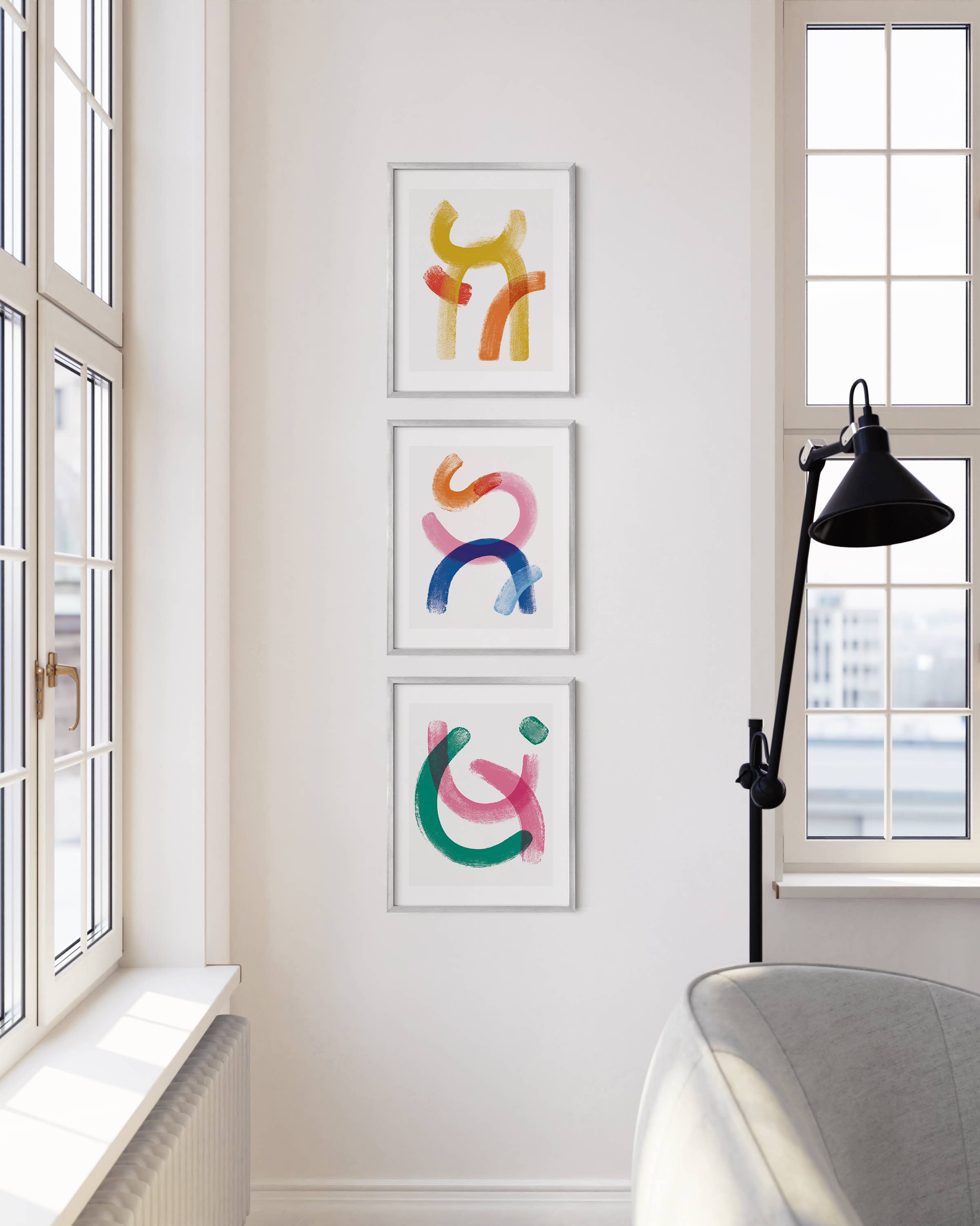 Haus and Hues - Vente Cadres photos - Cadre en métal argenté5