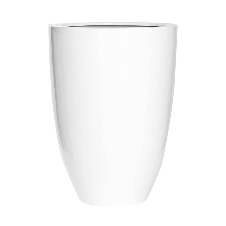 Ben XL - Branco Brilhante - L52cm x A72cm por atacado de Pottery Pots